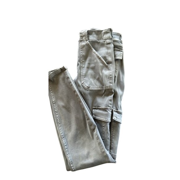 Spanx Skinny Stretch Cargo Pants With Side Pockets & Belt Loops For Women size s - Picture 4 of 5